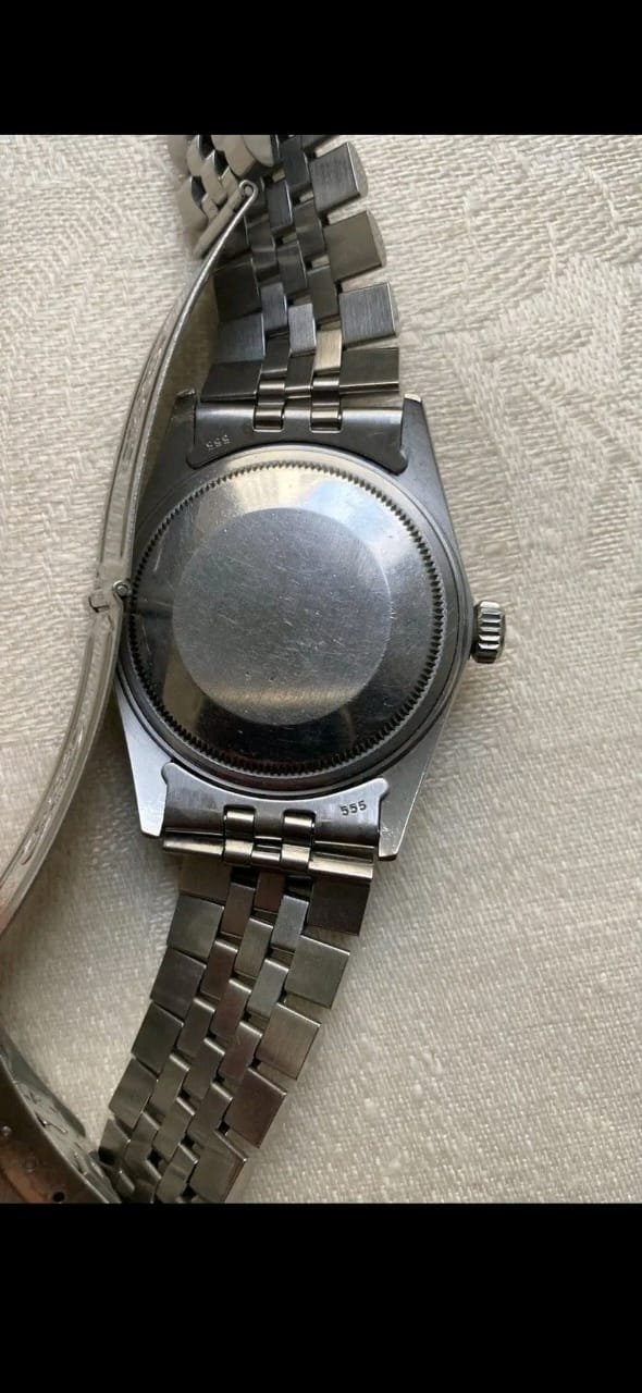 Opposite Side Profile of Rolex with 555 Jubilee End Links