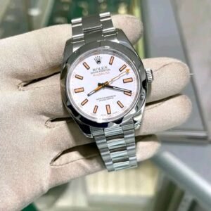 box rolex watch​ Rolex Milgauss 116400 Oyster Bracelet Close-Up – Box Rolex Watch