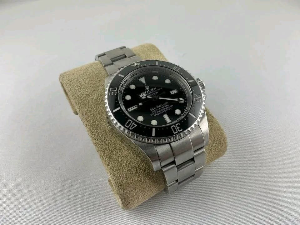 Rolex Deepsea 116660 Black Dial Front View – Rolex Watches for Men