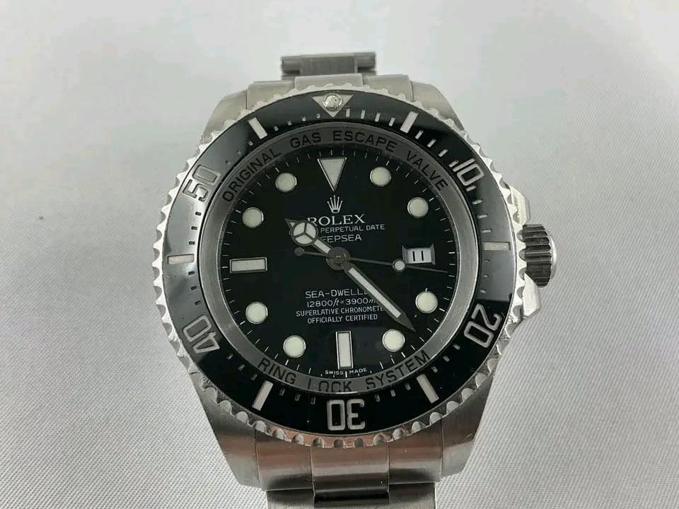 Rolex Deepsea 116660 Chromalight Lume Close-Up – Rolex Watches for Men