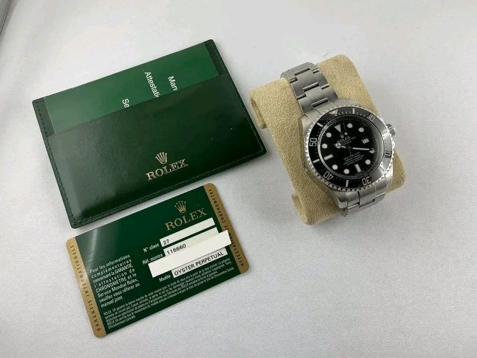 Rolex Deepsea 116660 2011 Full Set Box and Papers – Rolex Watches for Men