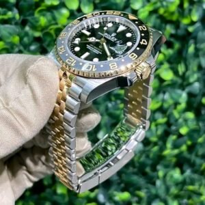 certified pre owned rolex watches​ Rolex GMT-Master II 126713GRNR Two-Tone Crown Side Profile – Certified Pre Owned Rolex Watches
