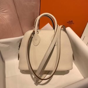 Hermès Mini Bolide 19 Back Panel Structured Leather hermes bolide​