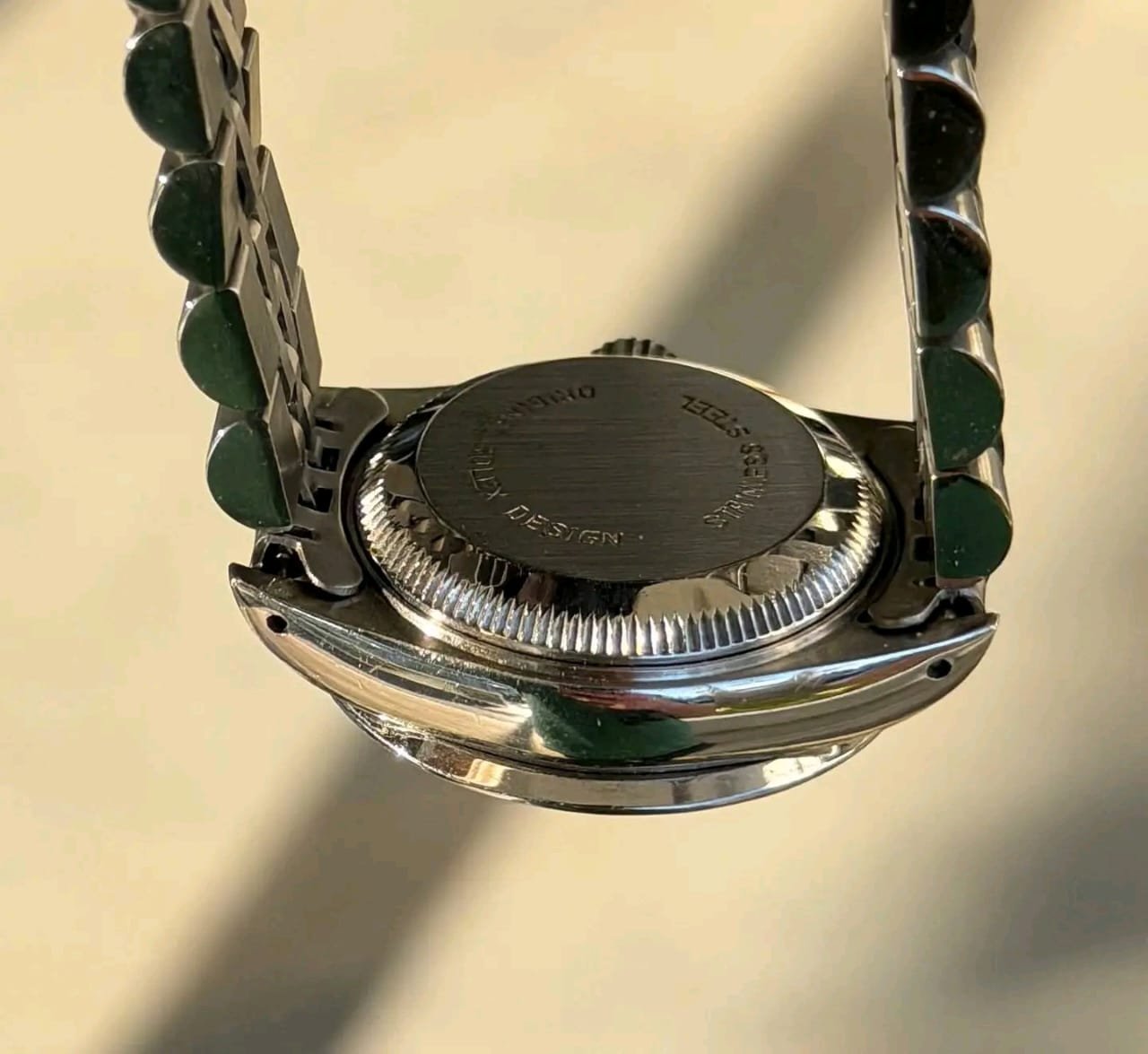 Rolex Datejust 69160 Case Back View