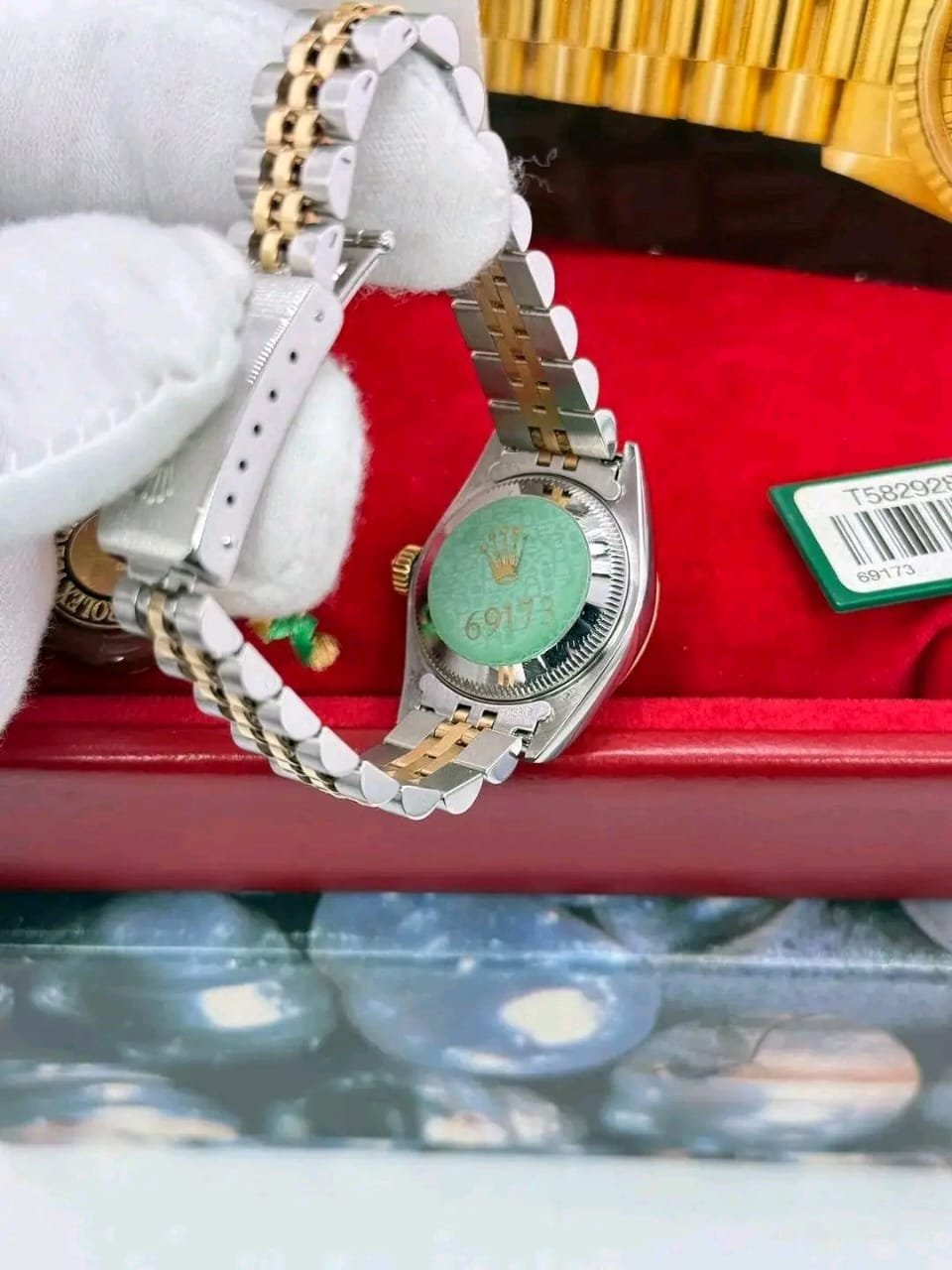Rolex Ladies Datejust 179173 Jubilee Bracelet Detail