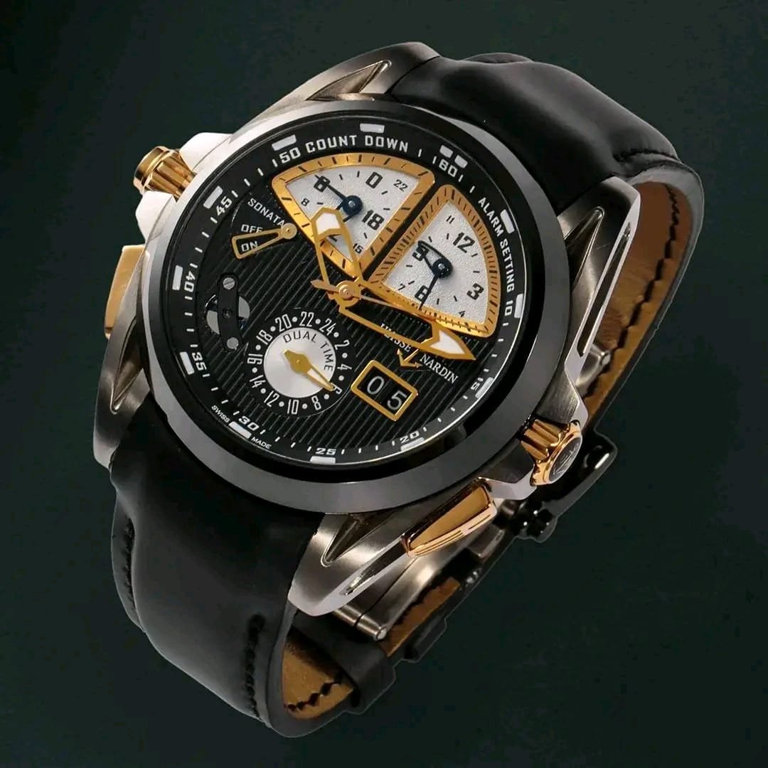 Ulysse Nardin Sonata Streamline Exhibition Caseback Movement titanium watch