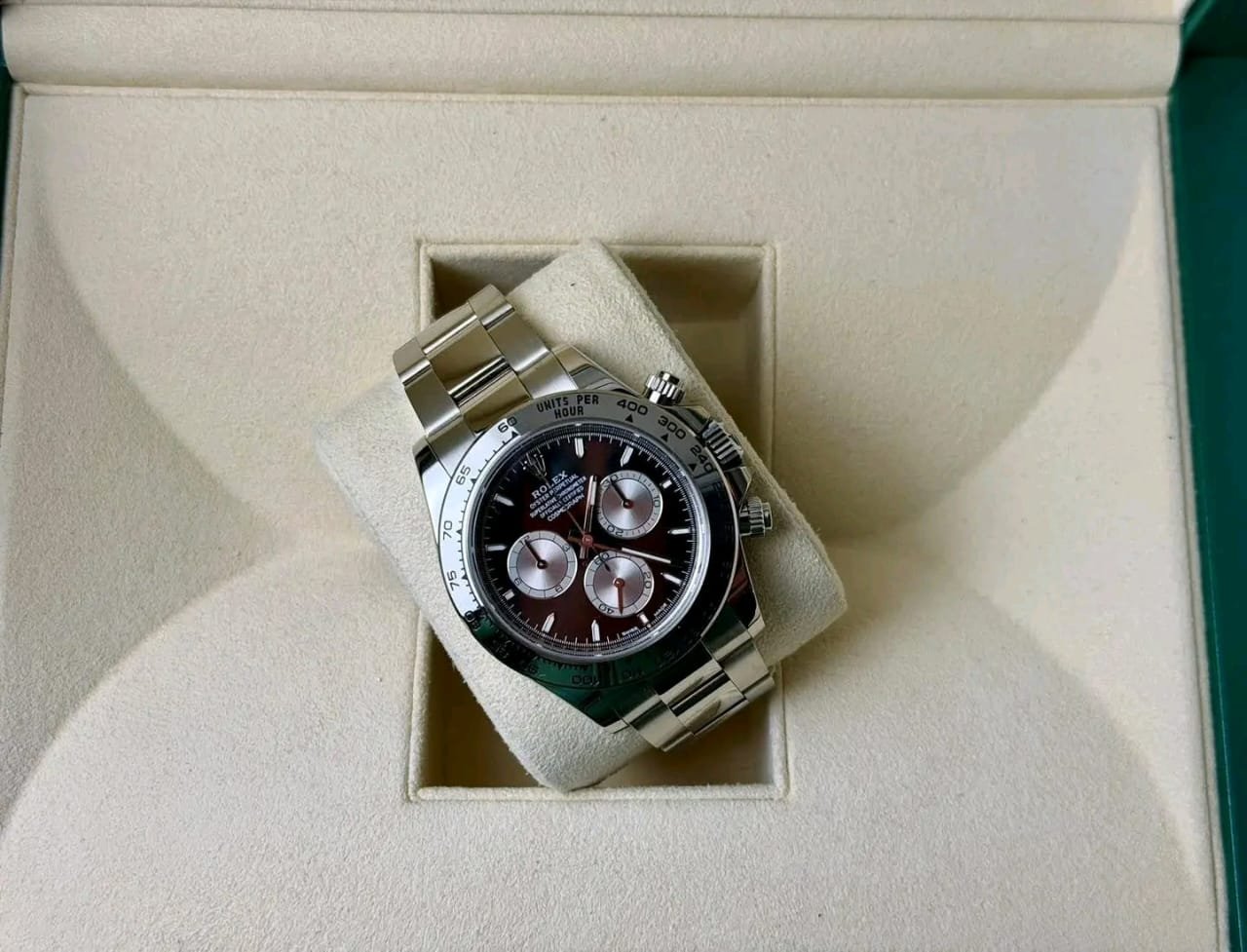 Rolex Daytona 126509 Dial & Bezel Close-Upcitizen titanium watch