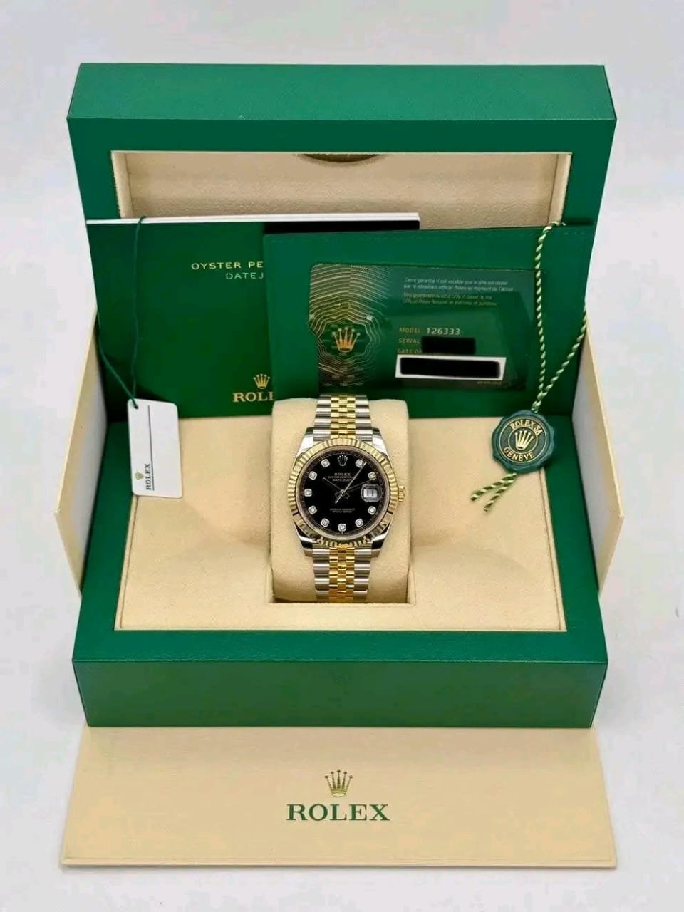 Rolex Datejust 41mm Complete Double Box Set