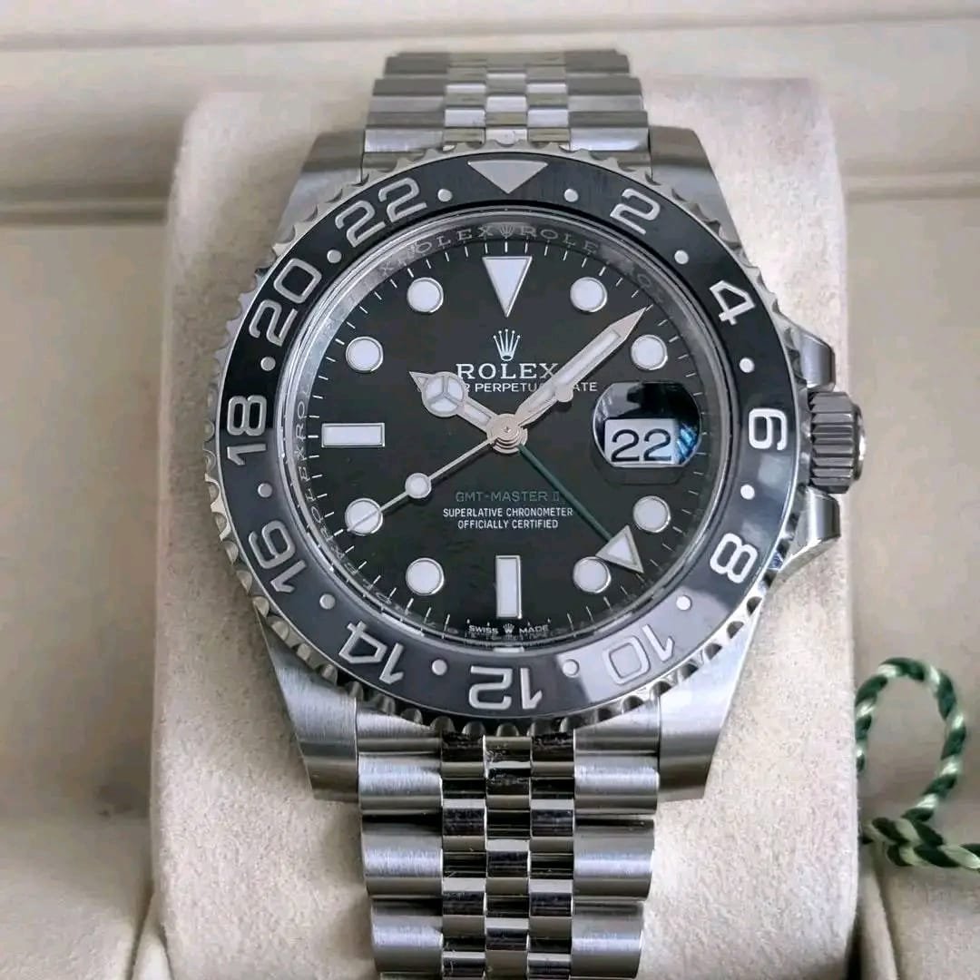 Rolex GMT-Master II Bruce Wayne Dial Close-Up