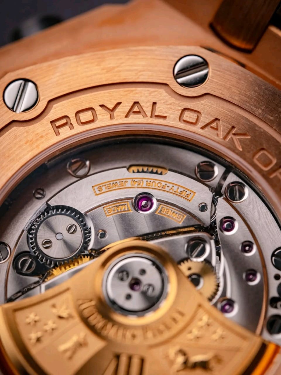 Audemars Piguet Royal Oak Offshore Case Engravement