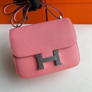 Hermès Constance 18 Rose Confetti Front H Clasp PHW pink hermes bag