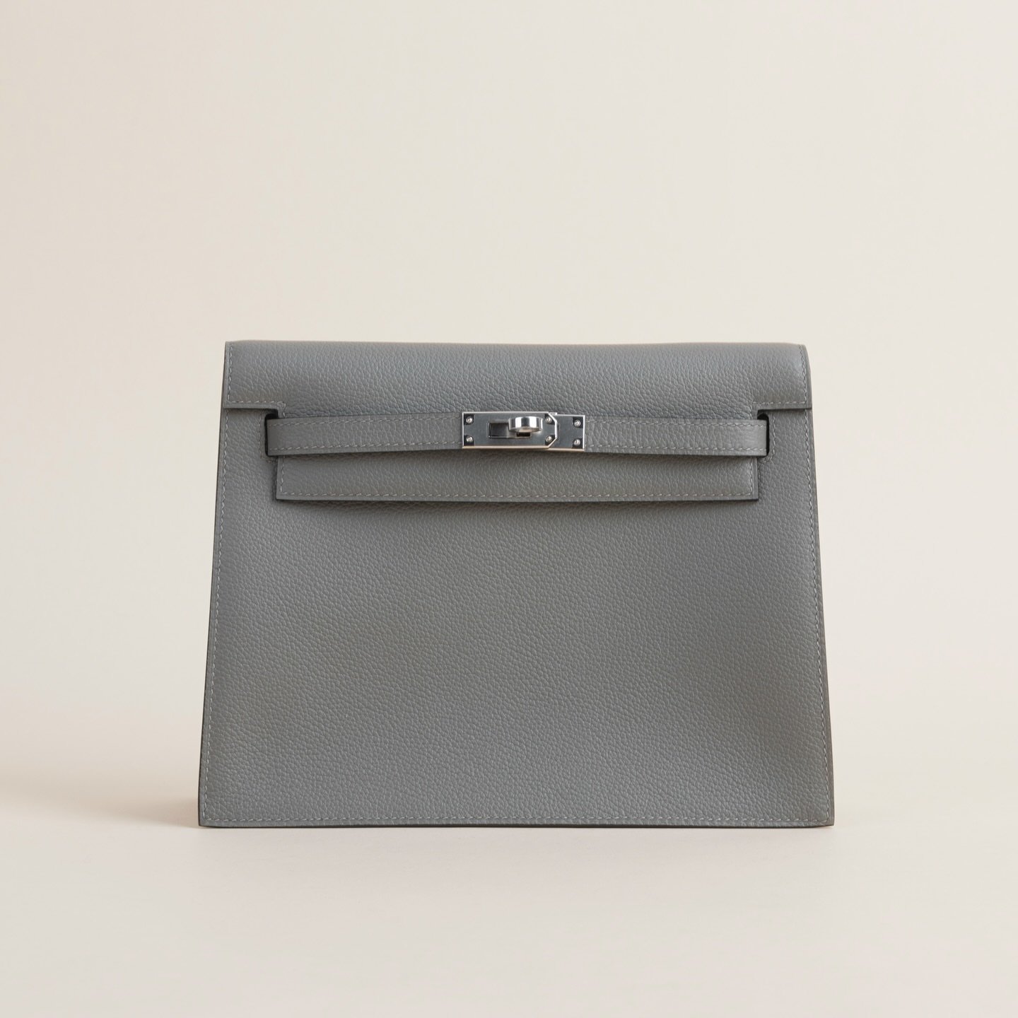 Hermès Kelly Danse Evercolor Vert Amande Front Flap PHW\ crossbody kate spade handbags