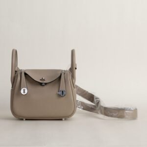 Hermès Mini Lindy S2 Trench Clemence Front Signature Handles radley london handbags​