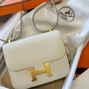 Hermès Constance Mini Caban Front Vibrant Color Handbag color handbag