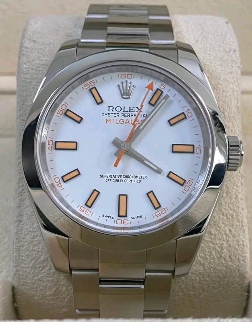Rolex Milgauss 116400 Hour Markers Detail rolex under 10000