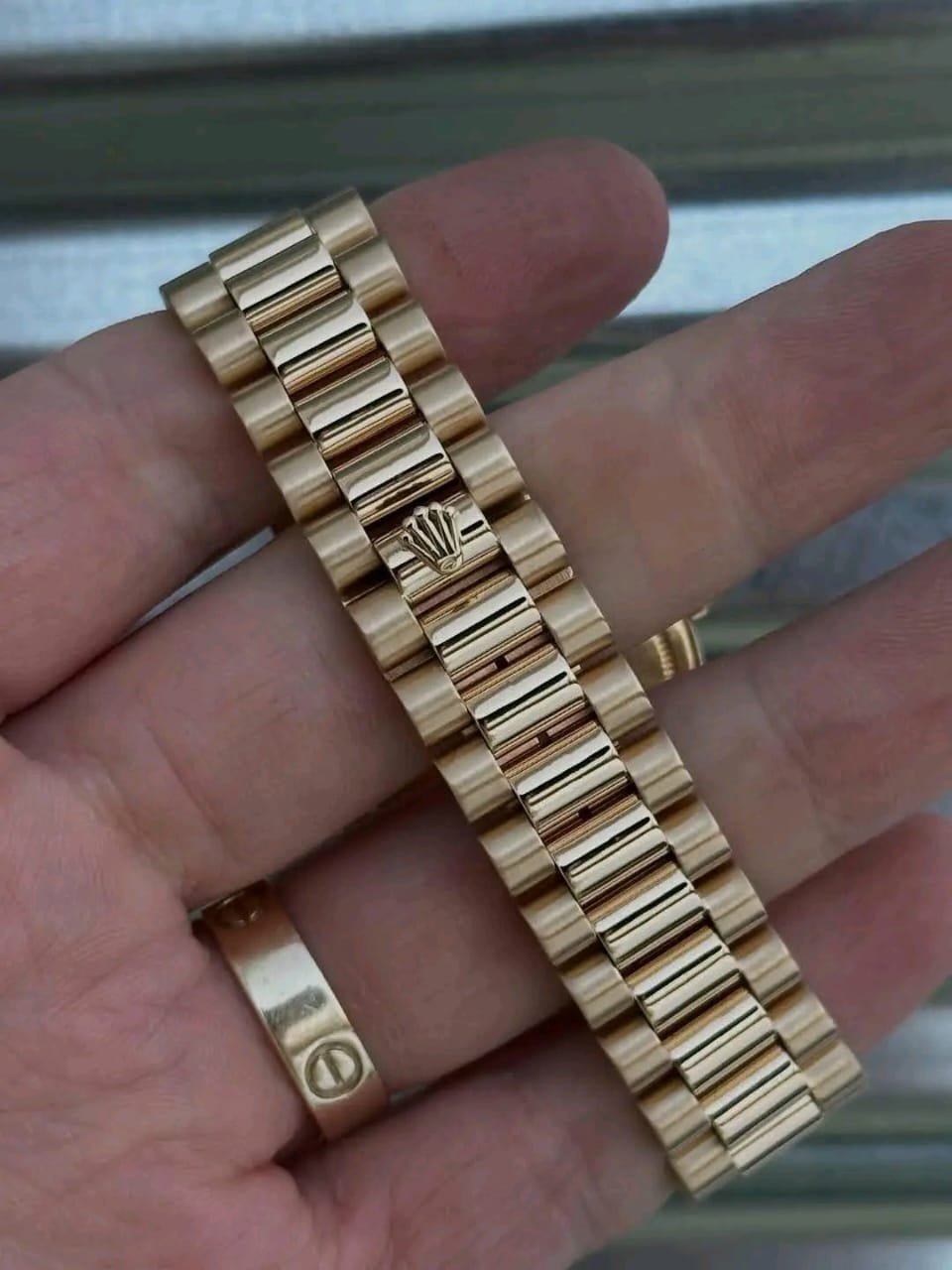 Rolex Day-Date 18238 President Bracelet Detail