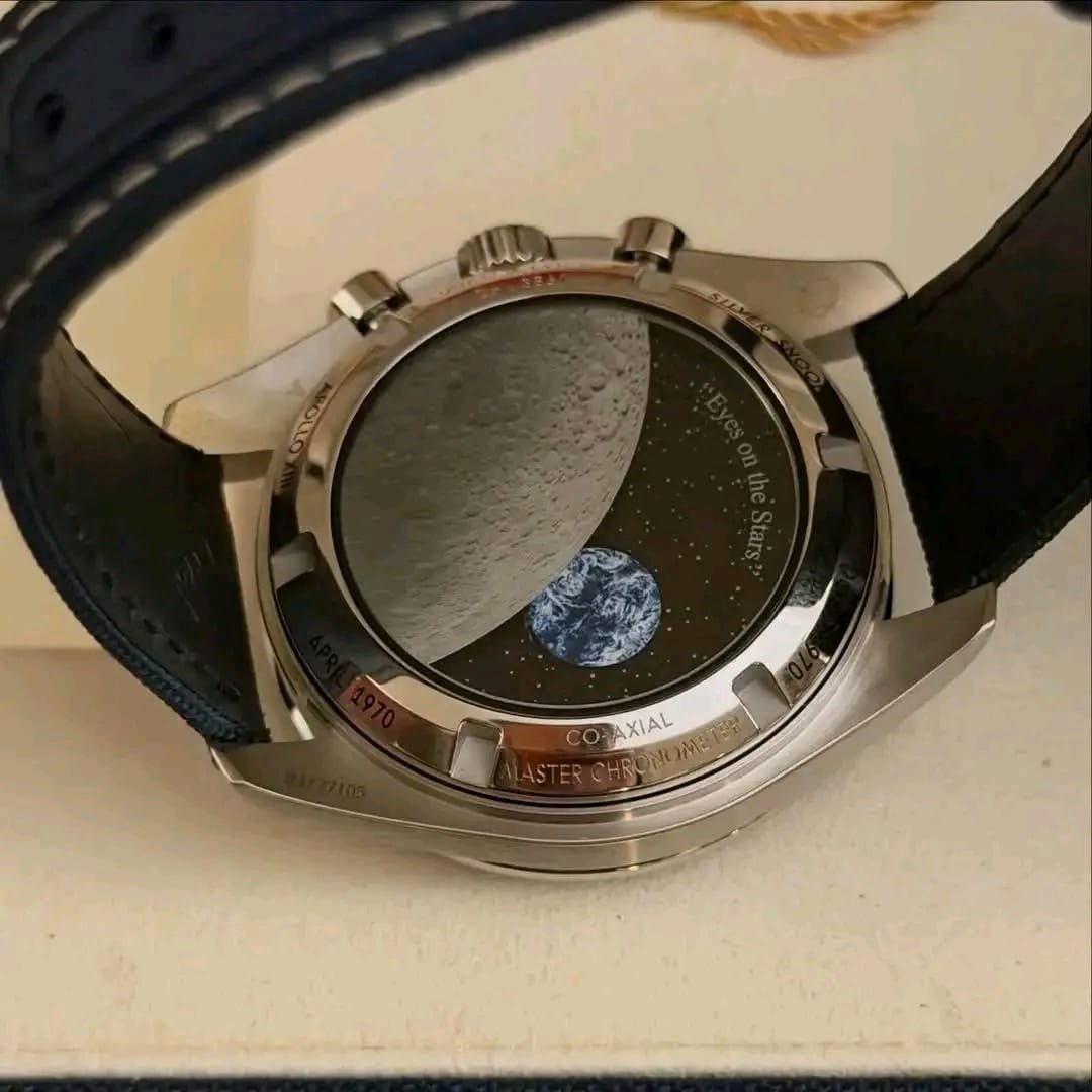 Omega Speedmaster Snoopy Reference Engraving on Caseback