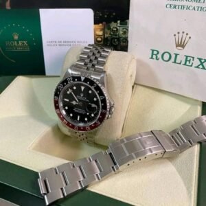 1989 Rolex GMT-Master II Coke Full Set with Box, Papers & RSC Card dhgate rolex watch​