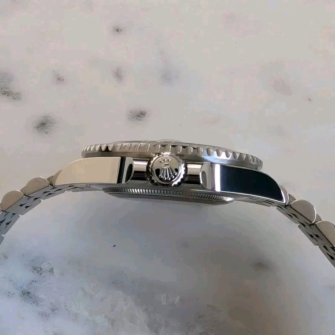 Rolex GMT-Master II Jubilee Bracelet Crown Side Detail