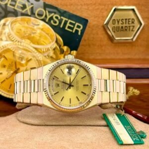 Rolex Oysterquartz President 36mm Angular Case Profile why rolex watches are costly​