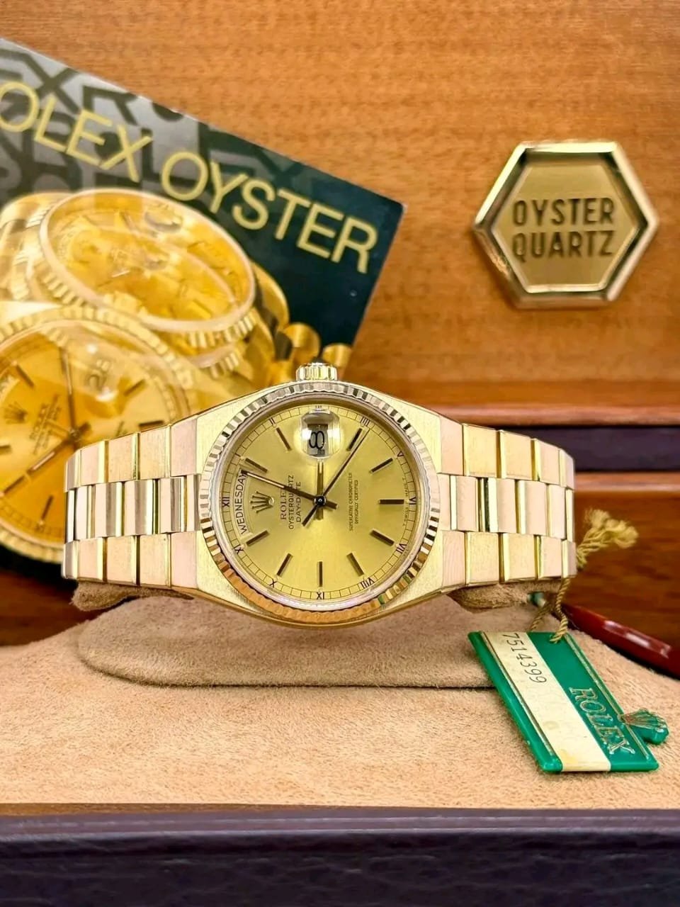 Rolex Oysterquartz President 36mm Angular Case Profile why rolex watches are costly