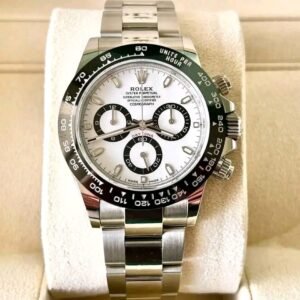 Rolex Cosmograph Daytona Panda Dial Macro Close-Up rolex watch gmt master 2​