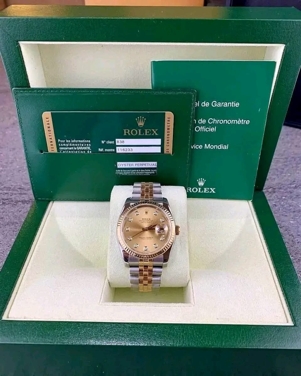 Rolex Datejust 36mm Smooth Bezel Close-Up