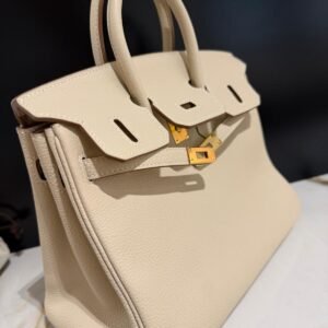 Hermès Birkin 25 Togo Craie/Beton Side Profile handbags coach pink​