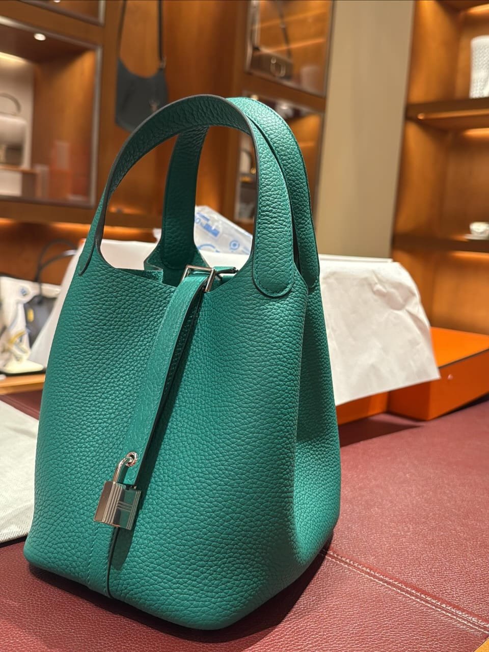 Hermès Picotin 18 New Interior Top Opening Organized Mini handbag leather backpack