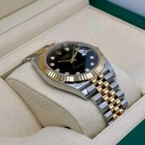 rolex watch service​ Rolex Datejust Yellow Rolesor Jubilee Bracelet Detail