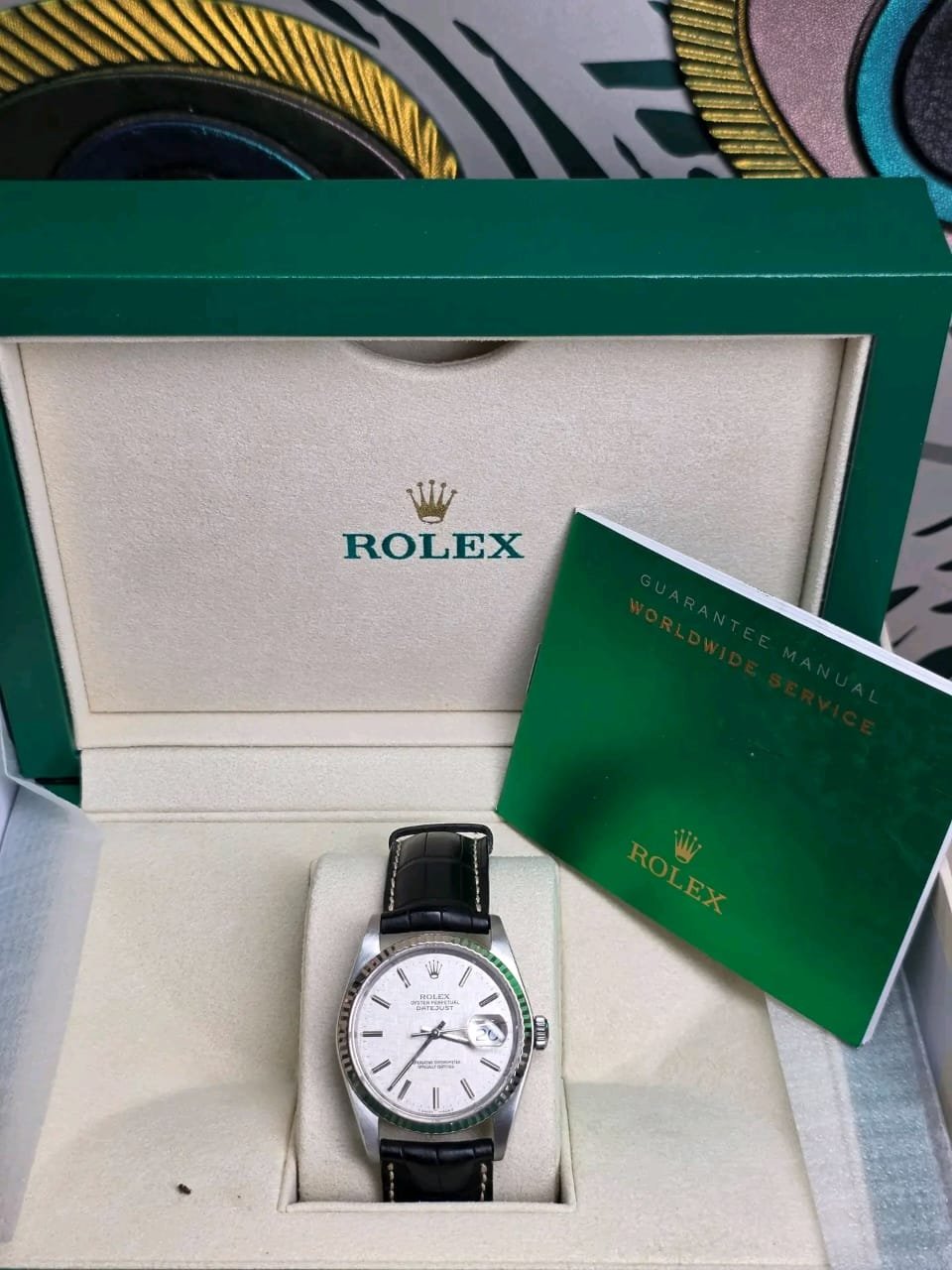 Rolex Datejust 16234 Presentation Box & Manual