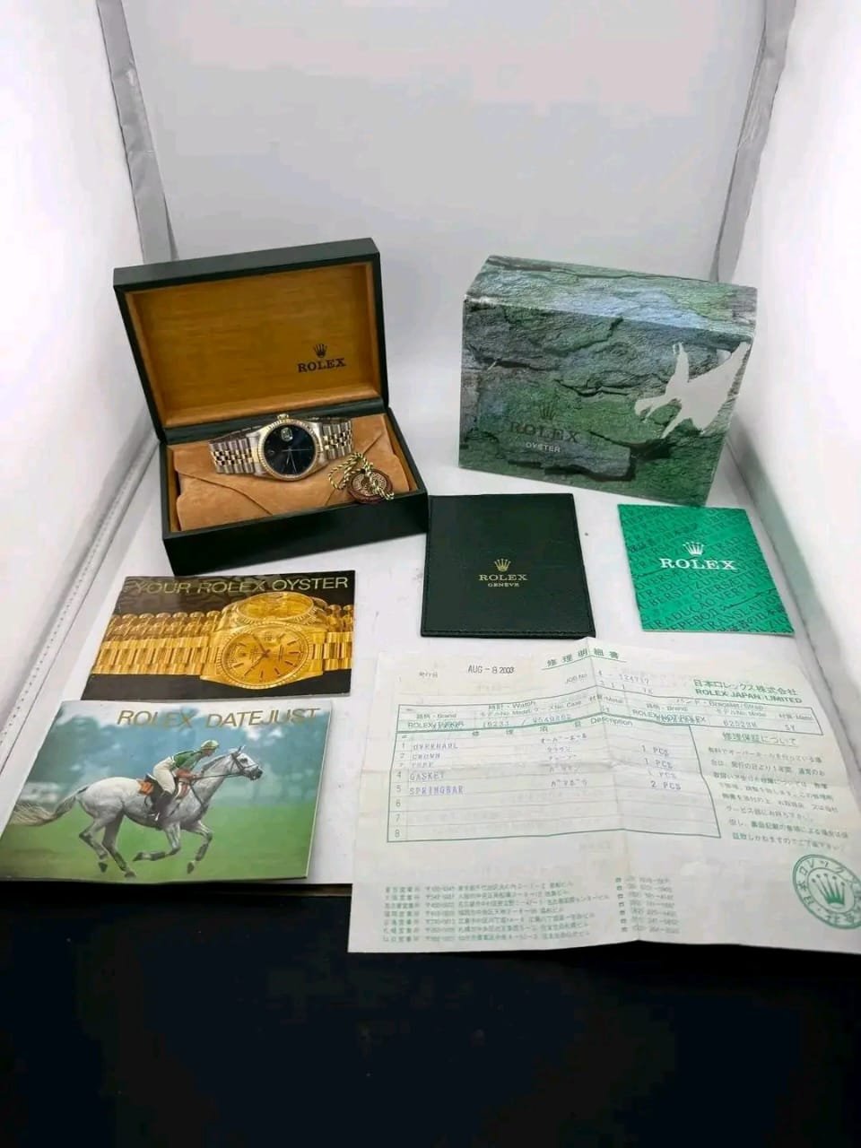 Rolex Datejust 16233 Full Accessory Box Set