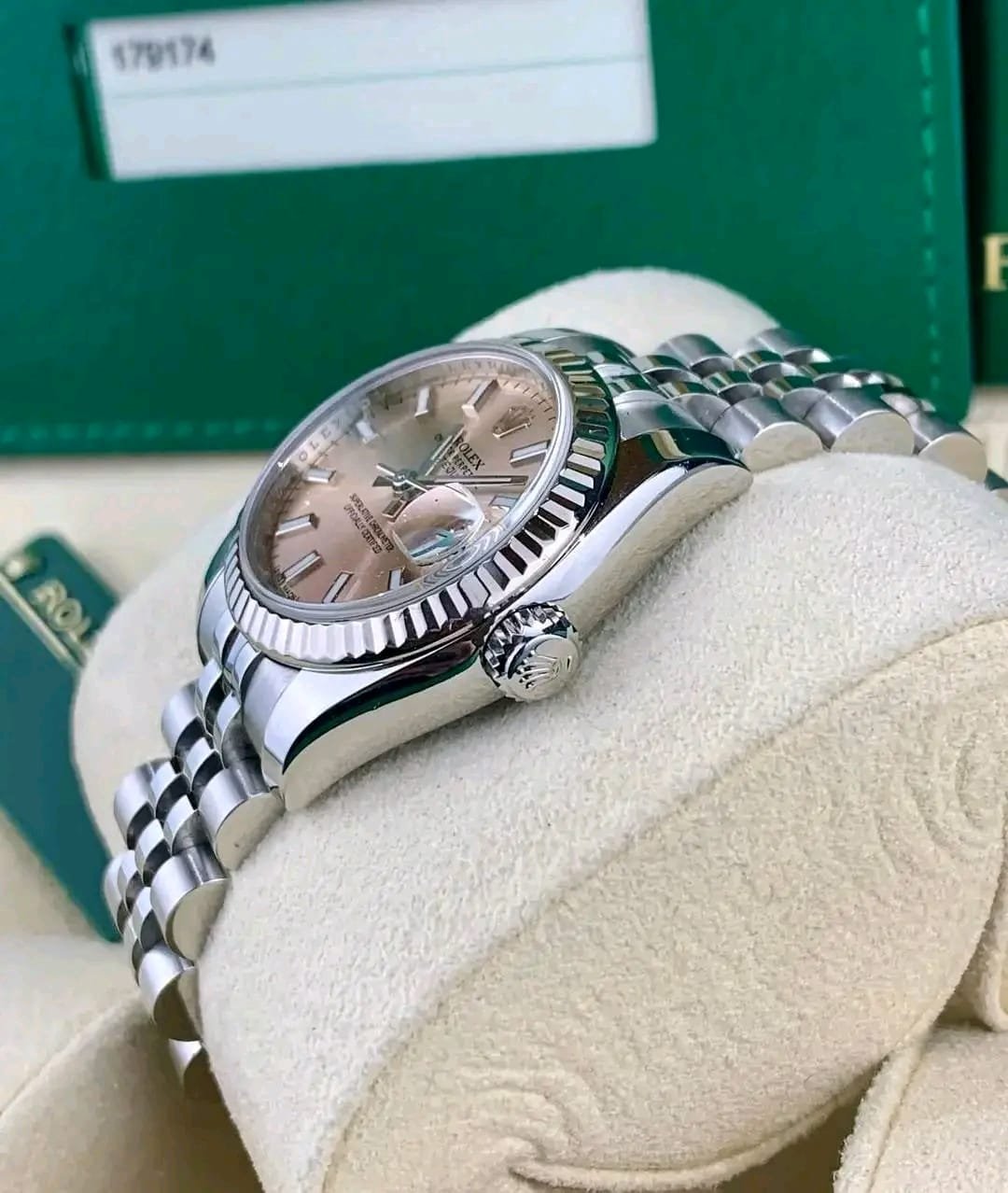 Rolex Ladies Datejust 179174 Case Side Profile