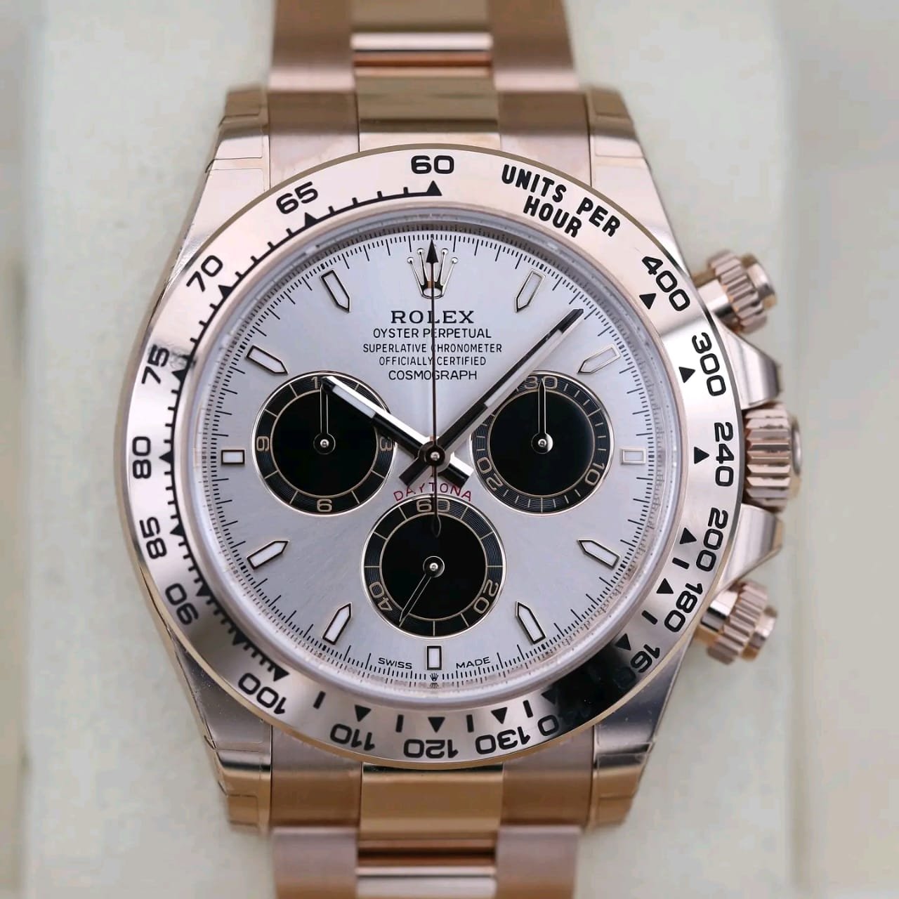 Rolex Daytona 126505 Chronograph Subdials Close-Up