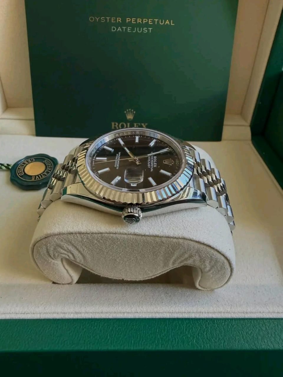 Rolex Datejust 41 126334 Crown Detail