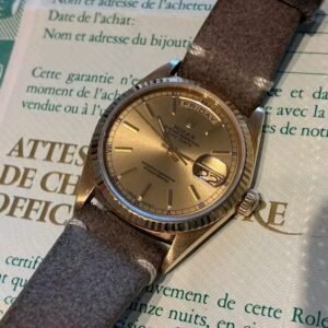 Rolex Day-Date 18038 Day Window Detail gold rolex watch​