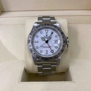 Rolex Explorer II “Polar” Dial Angle View affordable rolex