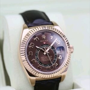 Rolex Sky-Dweller 326135 Dial Close-Up gold watches for men​