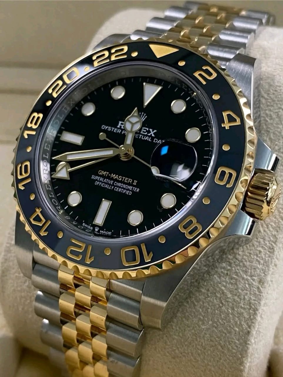 Rolex GMT-Master II “Zombie” Dial Close-Up