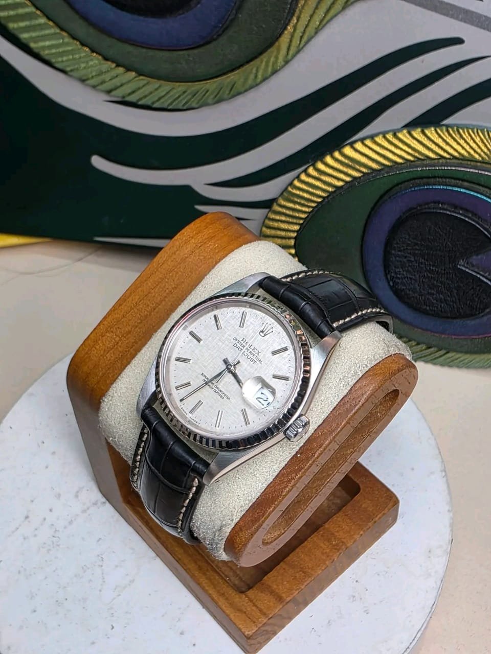 Rolex Datejust 16234 Dial Close-Up