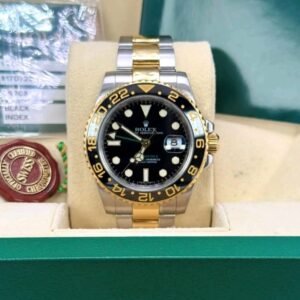 diamond watches Rolex GMT-Master II 116713LN Full Set with Box & Paper