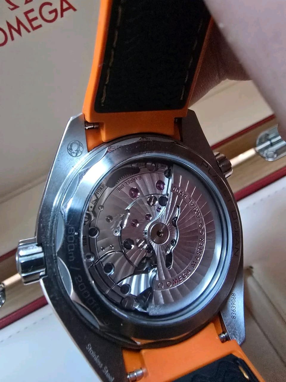 Omega Seamaster Planet Ocean Exhibition Caseback