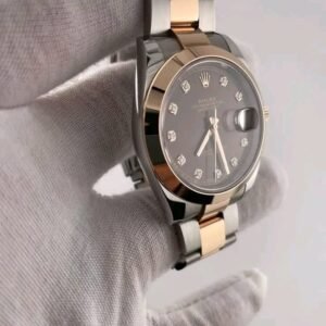Pre Owned Rolex Datejust 41mm Fluted Bezel Detail certified pre owned rolex​