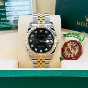 Rolex Datejust 116233 Fluted Bezel Close-Up cartier diamond watch​