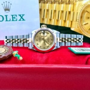 Rolex Ladies Datejust 179173 Front View watches in silver