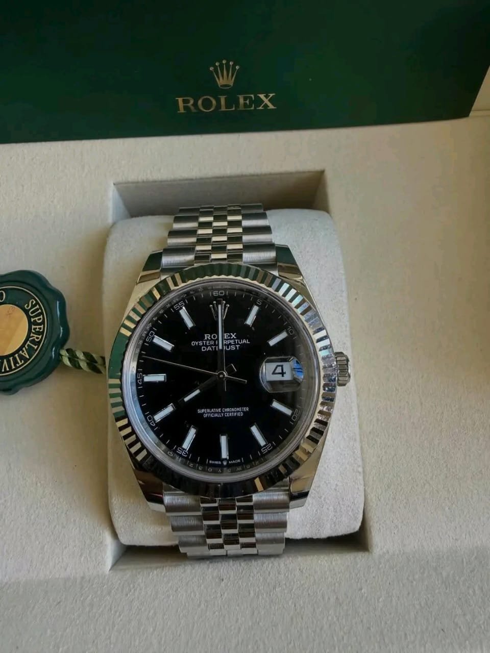 Rolex Datejust 41 126334 Front View rolex warranty