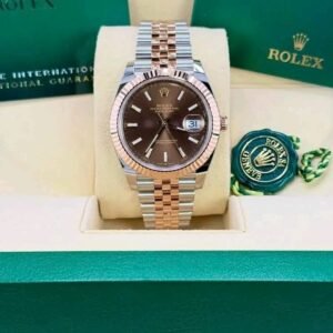 Rolex diamonds on watch​ Front View