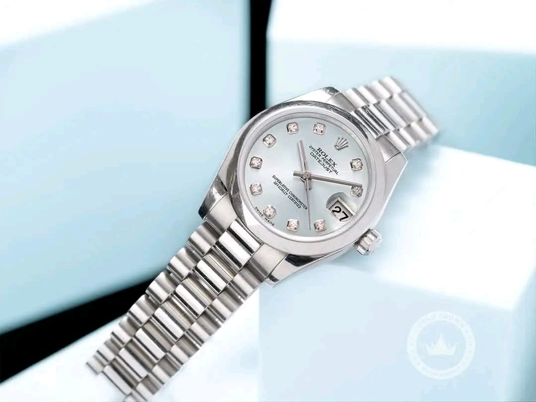 Rolex Datejust 178246 Leather Strap View strap watch leather