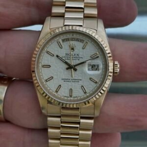 Rolex Day-Date 18238 Front View rolex batgirl​