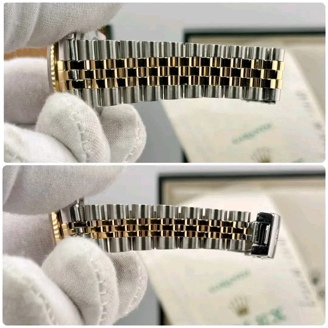 Matching Two-Tone Jubilee Bracelets on His & Hers Rolex